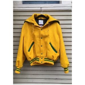 Vintage Wool Letterman Jacket